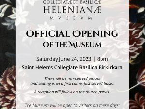 Official opening of the museum